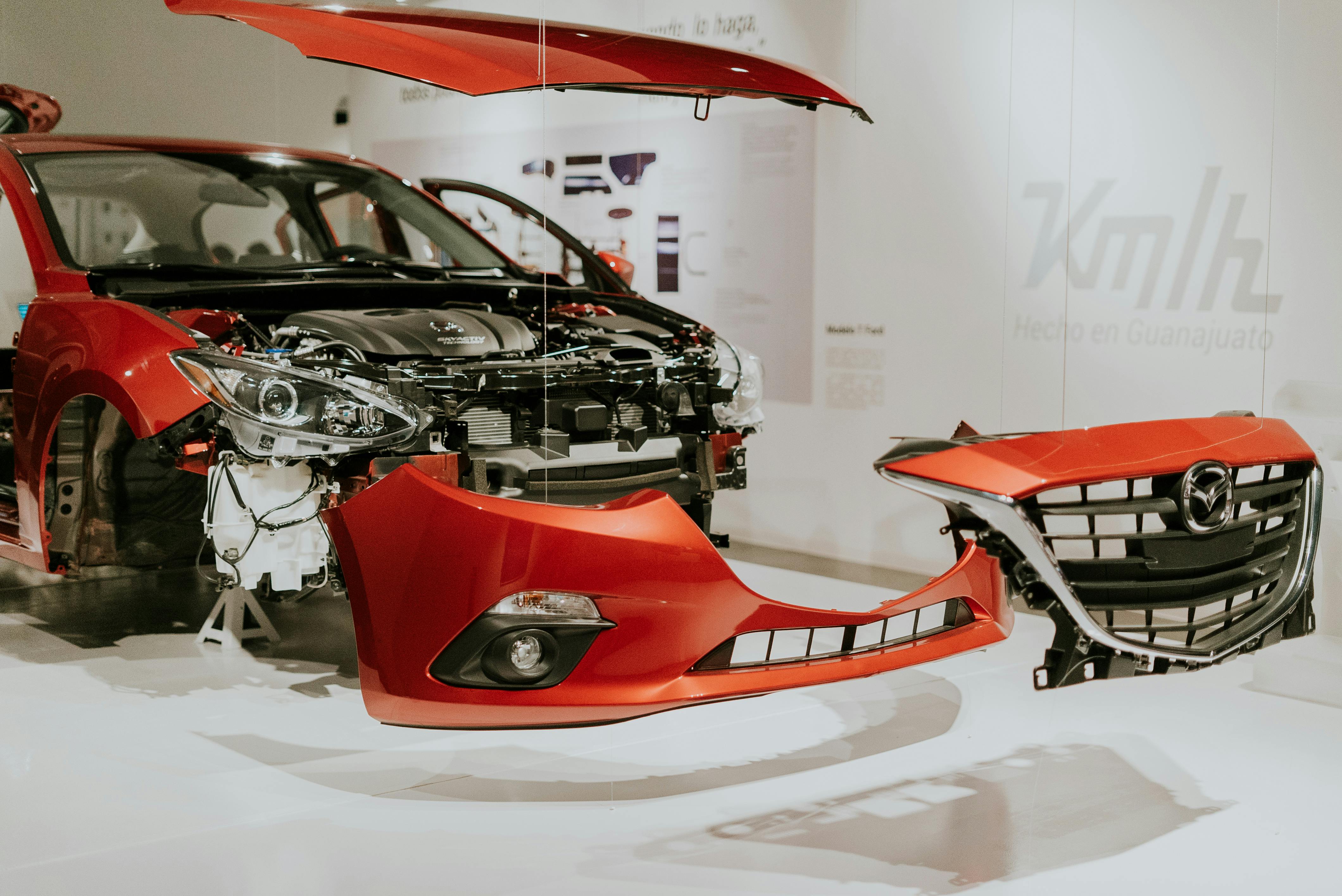 Automotive component and vehicle detail