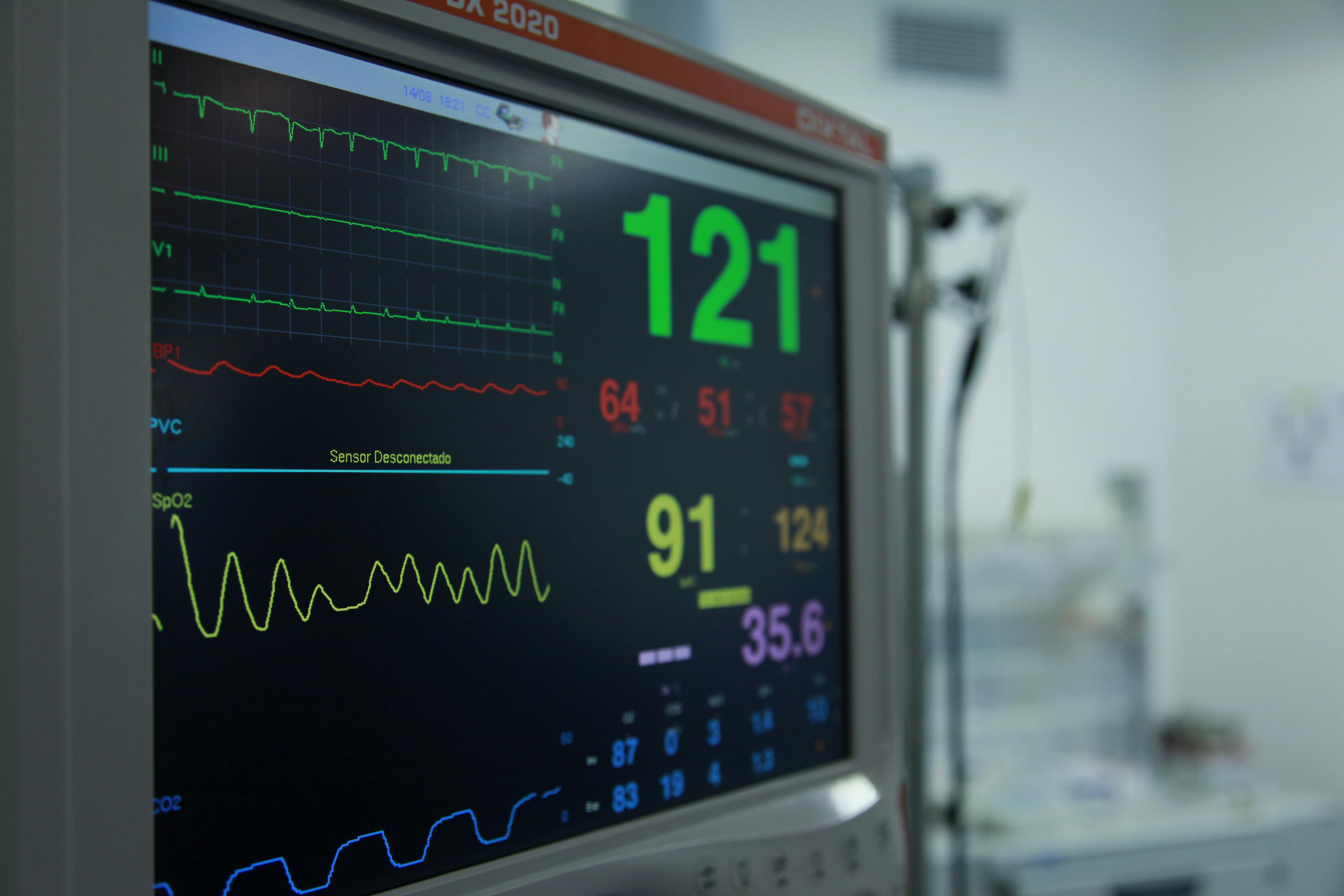Medical device equipment in a healthcare setting