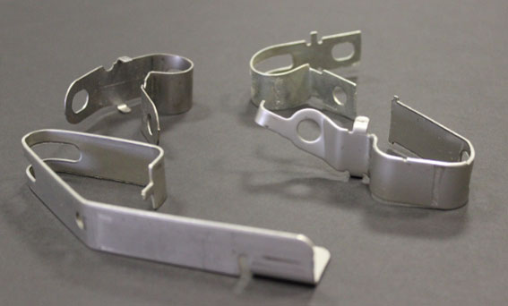 Multi Slide Stamping of Custom Stainless Steel Spring Clip